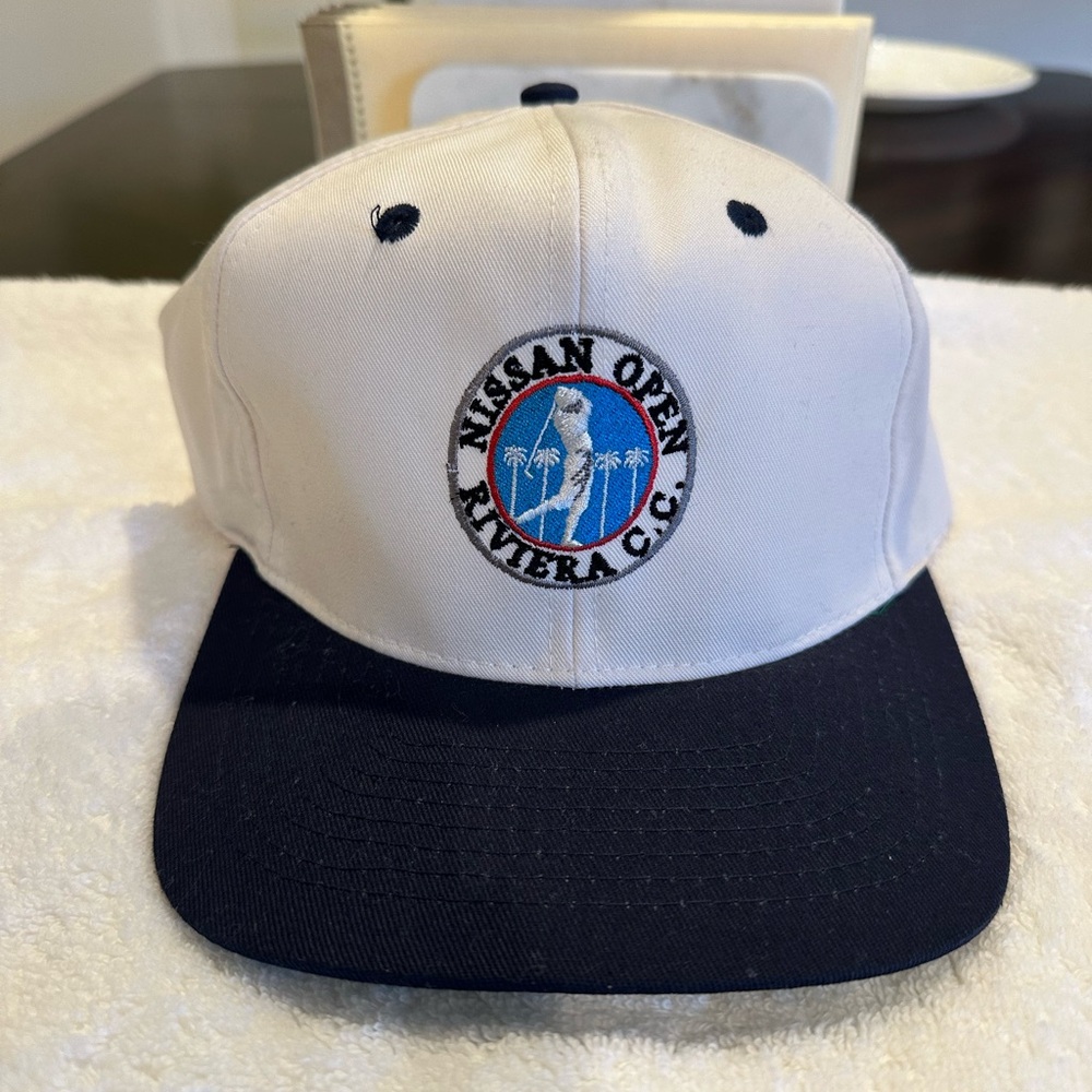 Vintage Nissan Open Riviera C.C. Cap